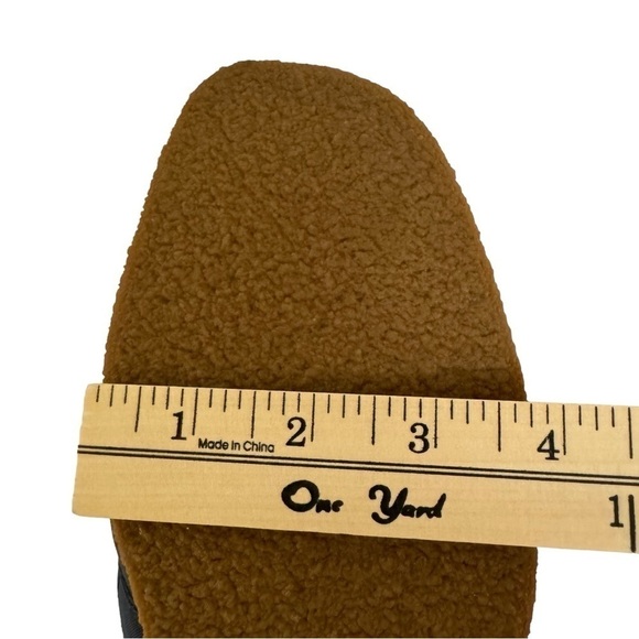 NIB Clarks Shacre II Step Moc Slip-On Suede Textile Loafers Blue Size 12 Wide - Picture 11 of 15